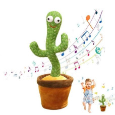 Танцующий кактус Dancing Cactus повторяет звуки 120 мелодий
